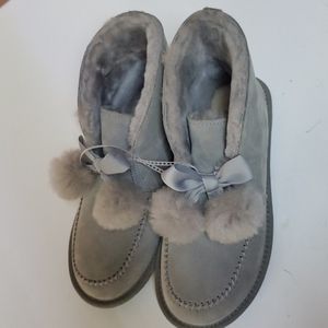 Gray UGG boots